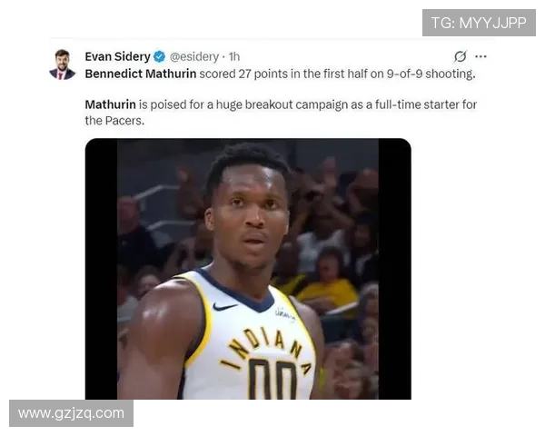 马瑟林赛季揭幕战砍下36分 仅次步行者队史传奇球员